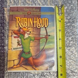 Disney Robin Hood DVD - Green and Brown